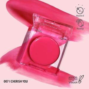 Moira Beauty Buildable Cream Blush Makeup I cherish You Cruelty-Free Makeup